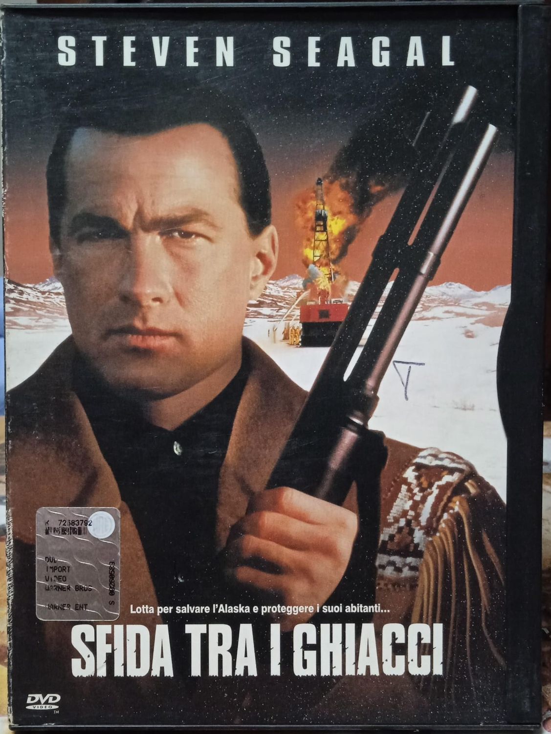 TeknoFilm - DVD – SFIDA TRA I GHIACCI (Snapper case) di Steven Seagal (1994) - WARNER BROS