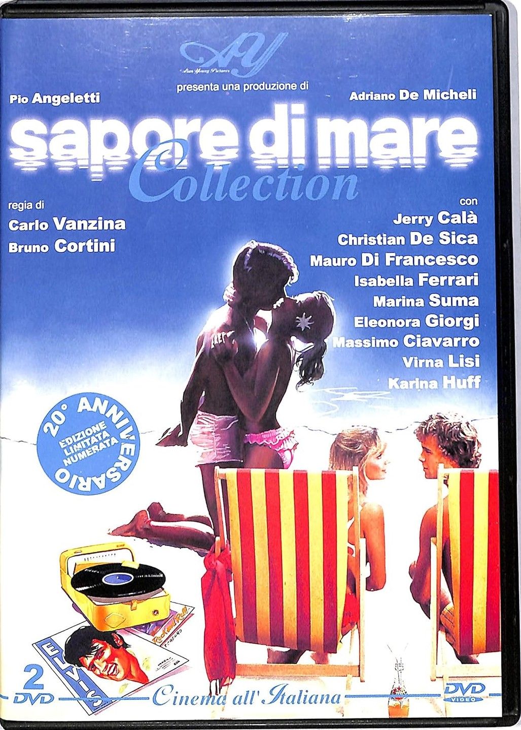 TeknoFilm - 2 DVD – SAPORE DI MARE di Carlo Vanzina (1983) + SAPORE DI MARE 2 - UNA ANNO DOPO di Bruno Cortini (1983) - MHE