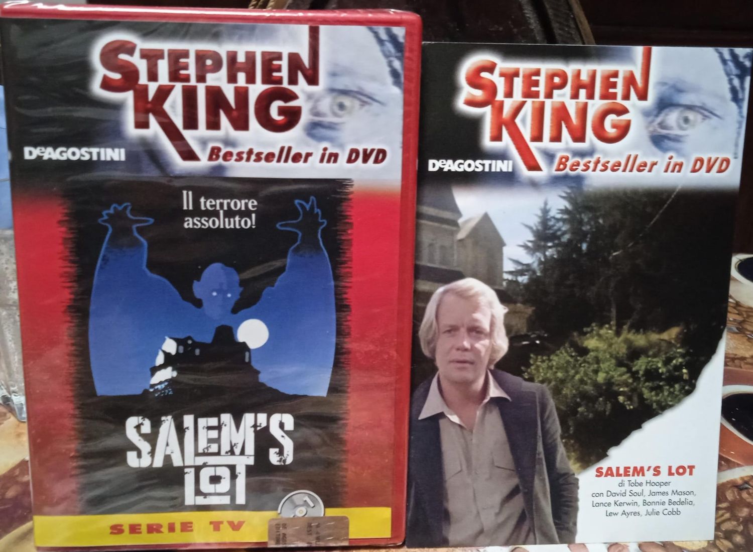 TeknoFilm - DVD + Book – Serie TV: SALEM'S LOT Puntata 1 di Tobe Hooper (1979) + Libro: SALEM'S LOT di Stephen King - DE AGOSTINI