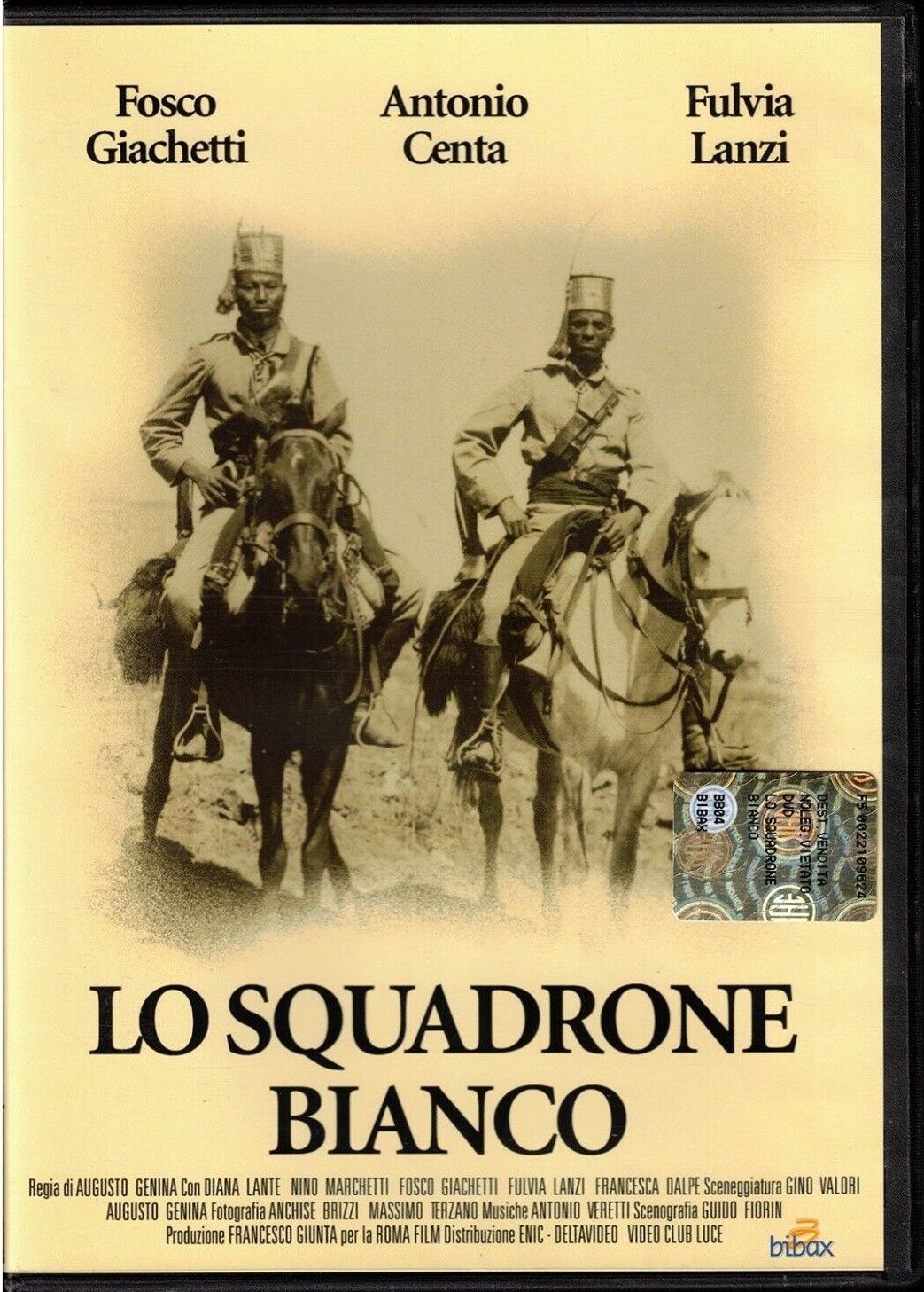 TeknoFilm - DVD - LO SQUADRONE BIANCO di Augusto Genina (1936) - ‎BIBAX