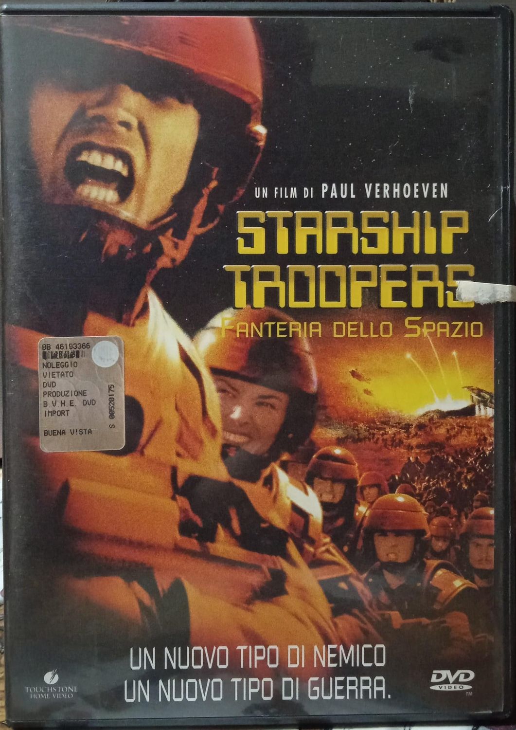 TeknoFilm - DVD –  STARSHIP TROOPERS - FANTERIA DELLO SPAZIO di Paul Verhoeven (1997) - BUENA VISTA