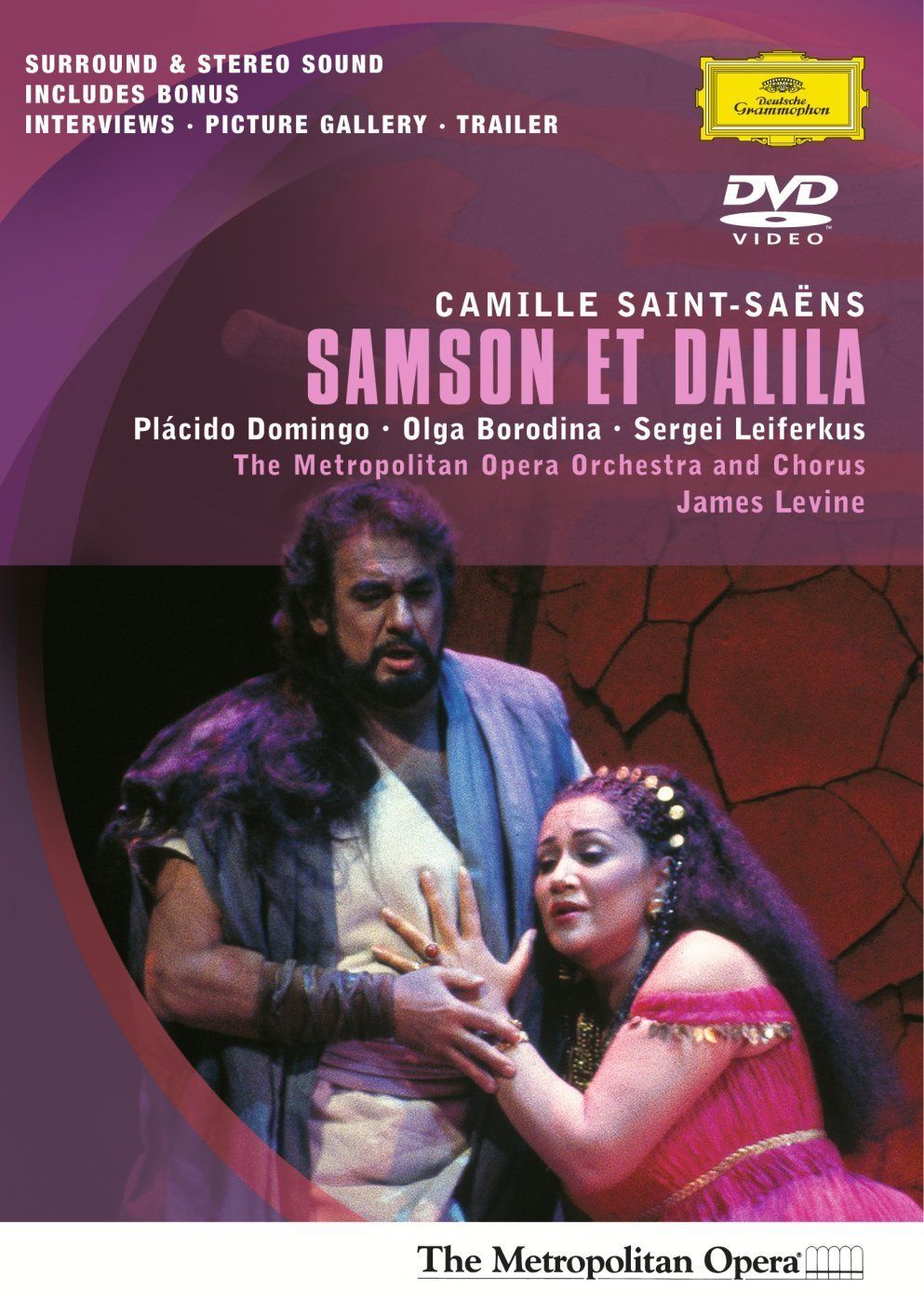 TeknoFilm - DVD (NTSC) - James Levine: SAMSON ET DALILA (Metropolitan Opera Orchestra, Chorus and Ballet) di Brian Large (1998) - DEUTSCHE GRAMMAPHONE