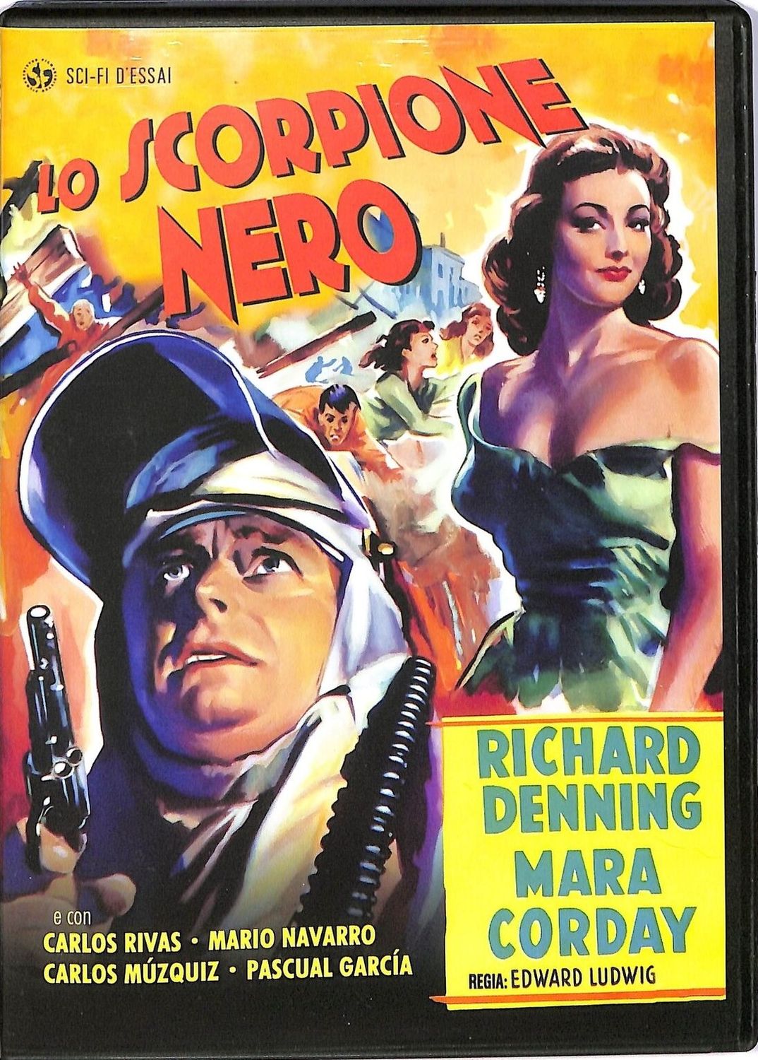 TeknoFilm - DVD - LO SCORPIONE NERO di Edward Ludwig (1957) - SINISTER