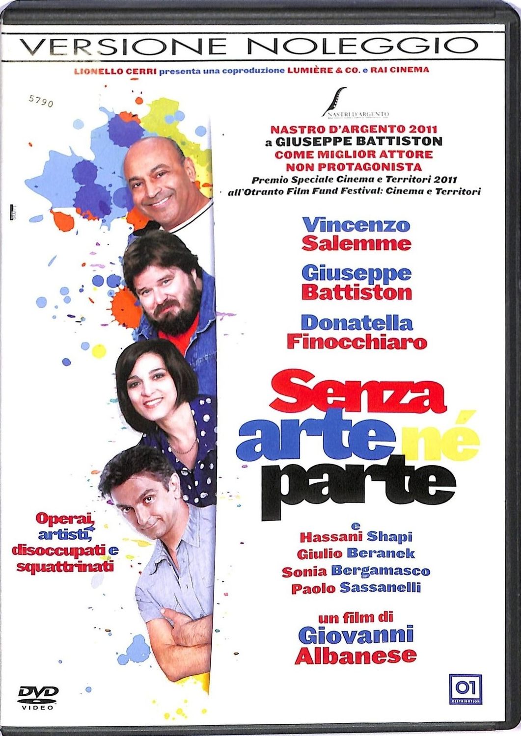 TeknoFilm - DVD - SENZA ARTE NE' PARTE (Versione noleggio) di Giovanni Albanese (2011) - 01 DISTRIBUTION