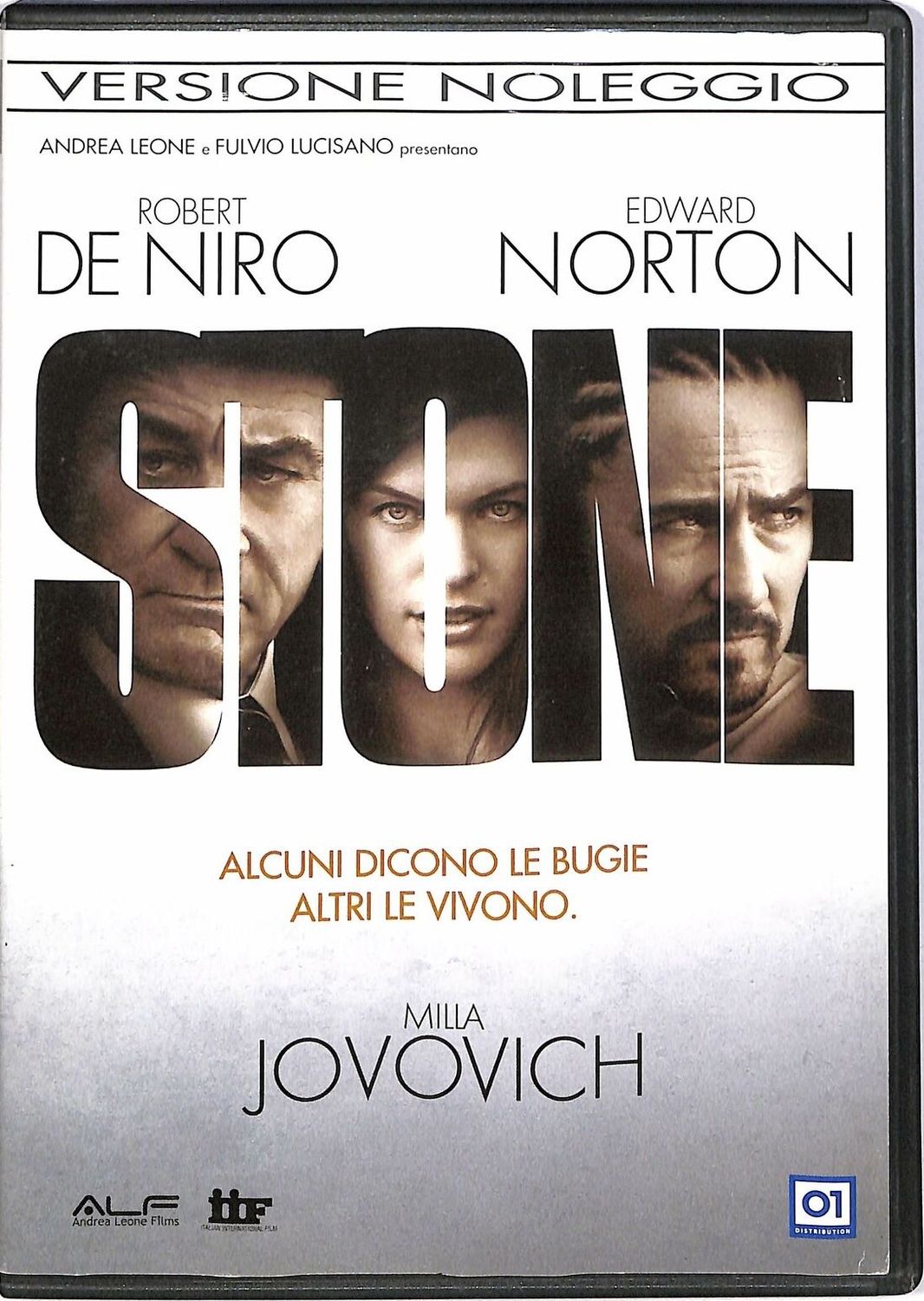 TeknoFilm - DVD - STONE (Versione noleggio) di John Curran (2010) - 01 DISTRIBUTION