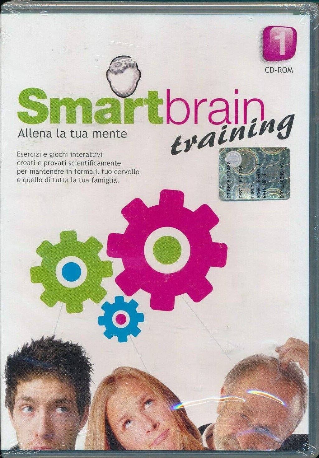 TeknoFilm - CDRom – SMART BRAIN TRAINING - ALLENA LA TUA MENTE Vol. 01 (2008) - DMP LISTENING