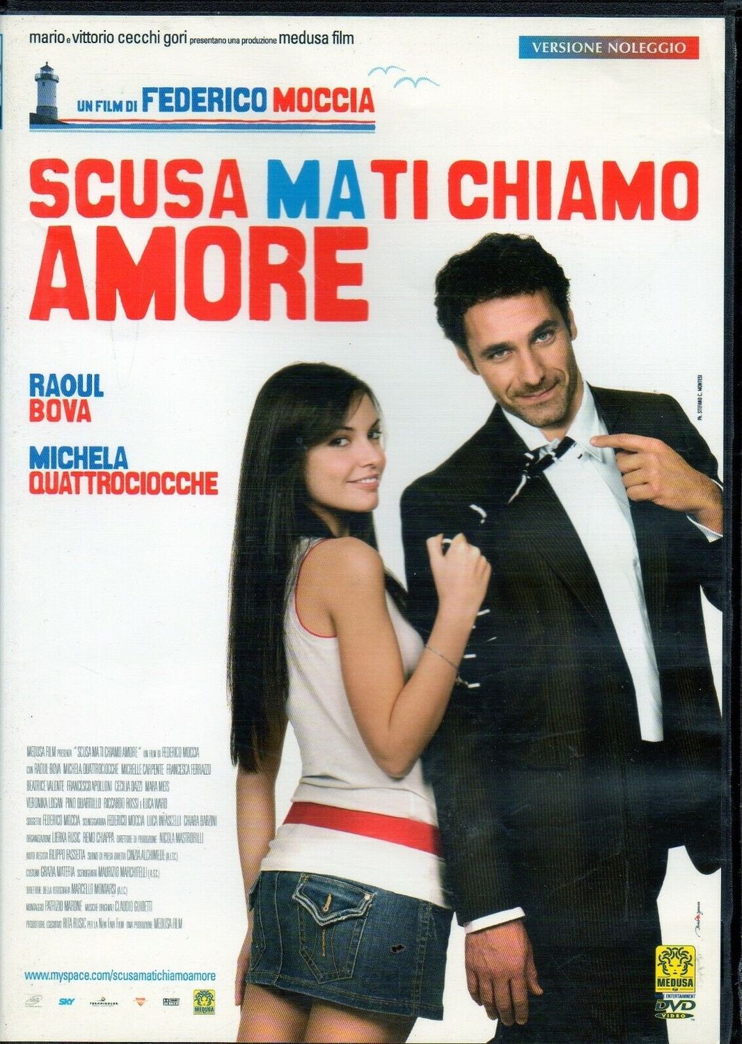 TeknoFilm - DVD - SCUSA MA TI CHIAMO AMORE  (Versione noleggio) di Federico Moccia (2007) - MEDUSA