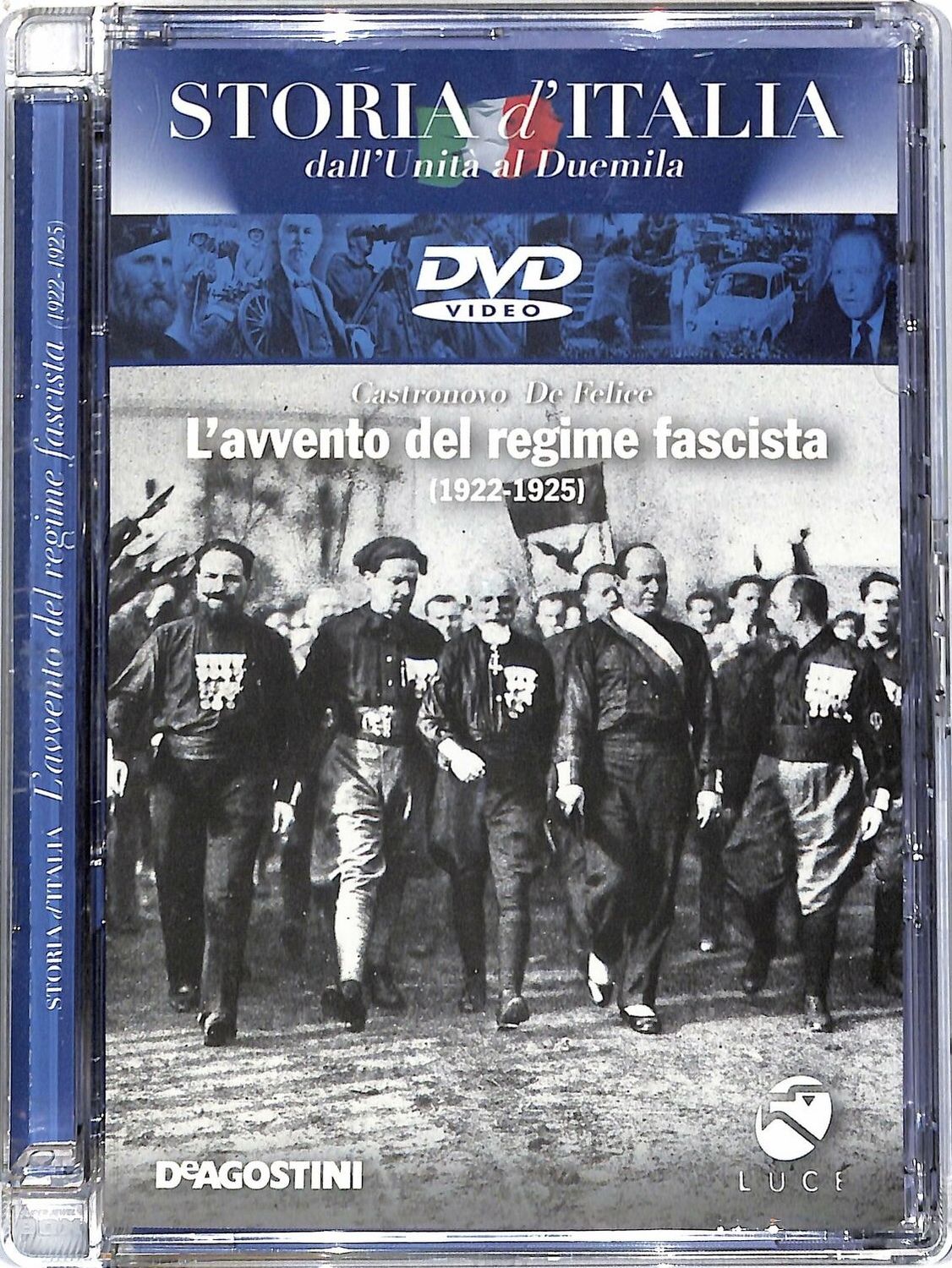 TeknoFilm - DVD - STORIA D'ITALIA - DALL'UNITA' AL 2000 - L'AVVENTO DEL REGIME FASCISTA 1922-1925 (Jewel case) 2005 - IL GIORNALE