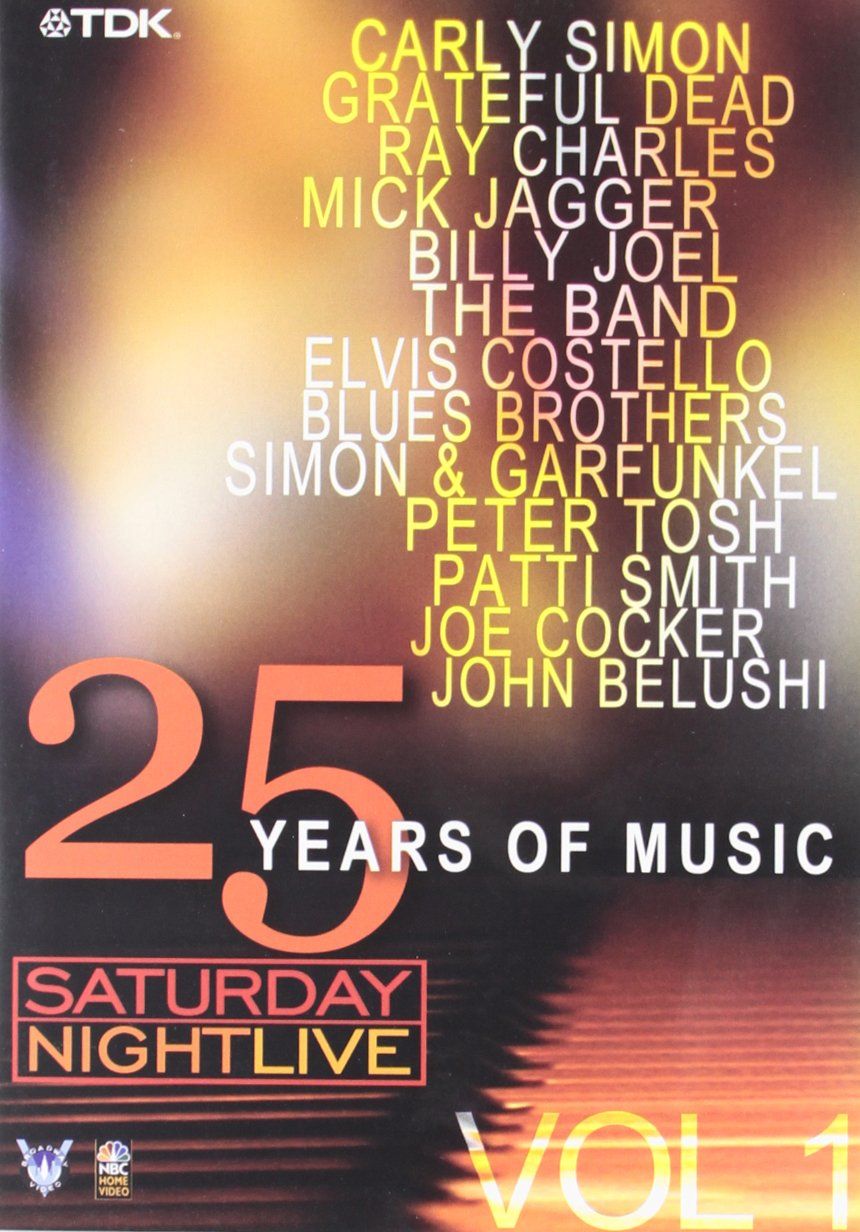 TeknoFilm - DVD (NTSC - Lingua Inglese) - SATURDAY NIGHT LIVE - 25 YEARS OF MUSIC Vol. 01 (1975) - TDK