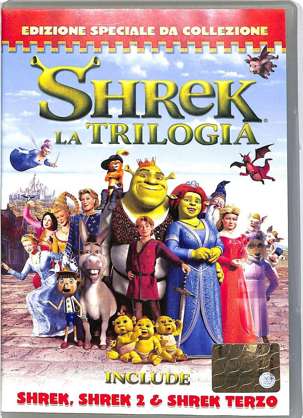 TeknoFilm - Box 3 DVD - SHREK - LA TRILOGIA  di A.A.V.V. (2001) - DREAMWORKS