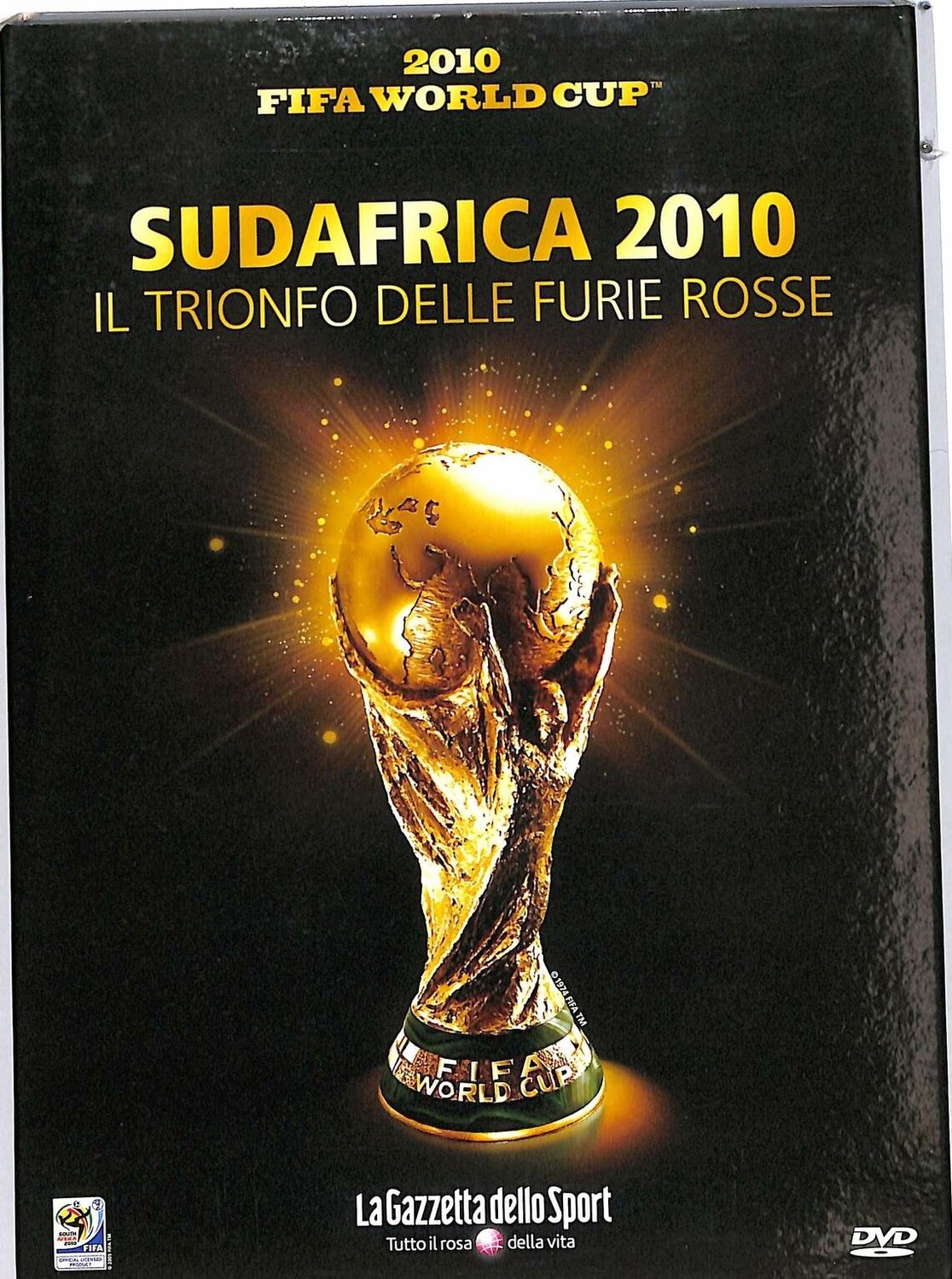 TeknoFilm - DVD - FIFA WORLD CUP 2010 - SUDAFRICA 2010: IL TRIONFO DELLE FURIE ROSSE (2010) - GAZZETTA DELLO SPORT