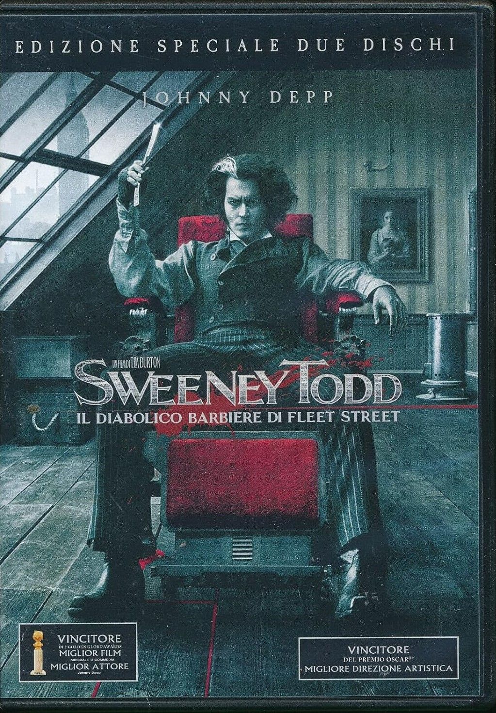 TeknoFilm - Edizione speciale 2 DVD - SWEENEY TODD di Tim Burton (2007) - WARNER BROS
