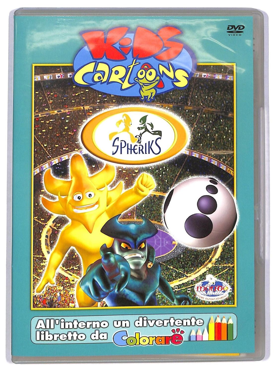 TeknoFilm - DVD – SPHERIKS (3 Episodi) 2002 - MHE