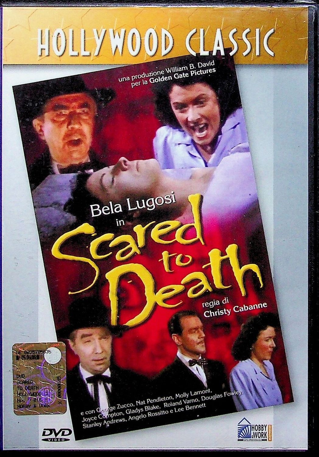 TeknoFilm - DVD - SCARED TO DEATH di Christy Cabanne (1947) - HOBBY & WORK