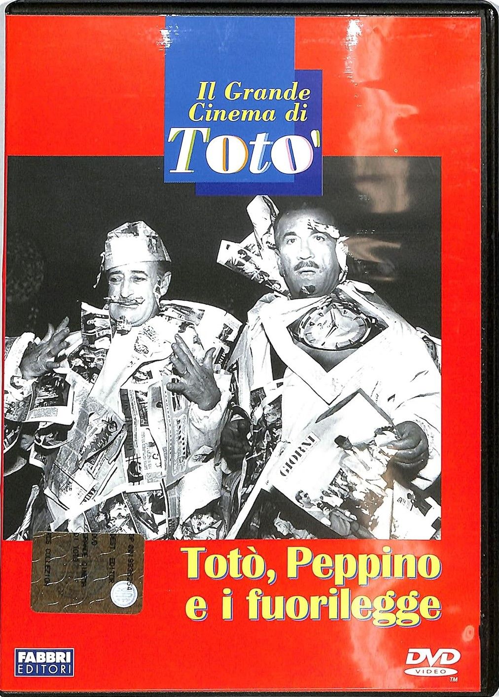 TeknoFilm - DVD -  TOTO' PEPPINO E I FUORILEGGE di Camillo Mastrocinque (1956) - FABBRI EDITORI