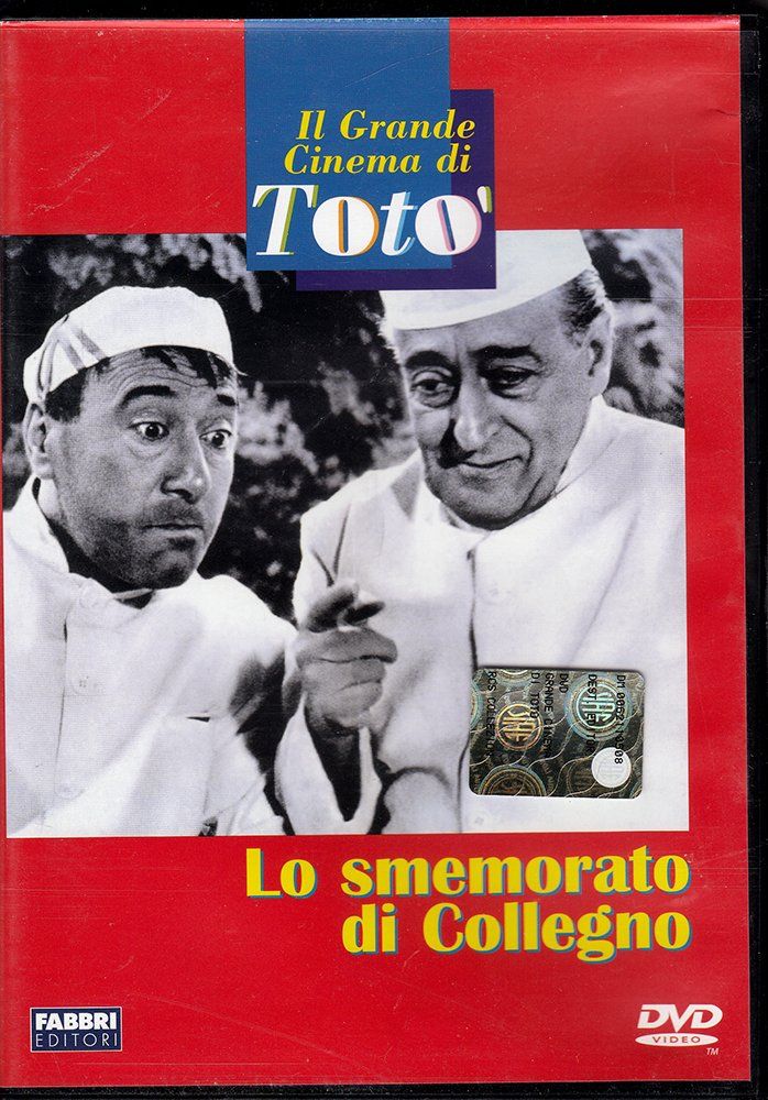 TeknoFilm - DVD -  LO SMEMORATO DI COLLEGNO di Sergio Corbucci (1962) - FABBRI EDITORI