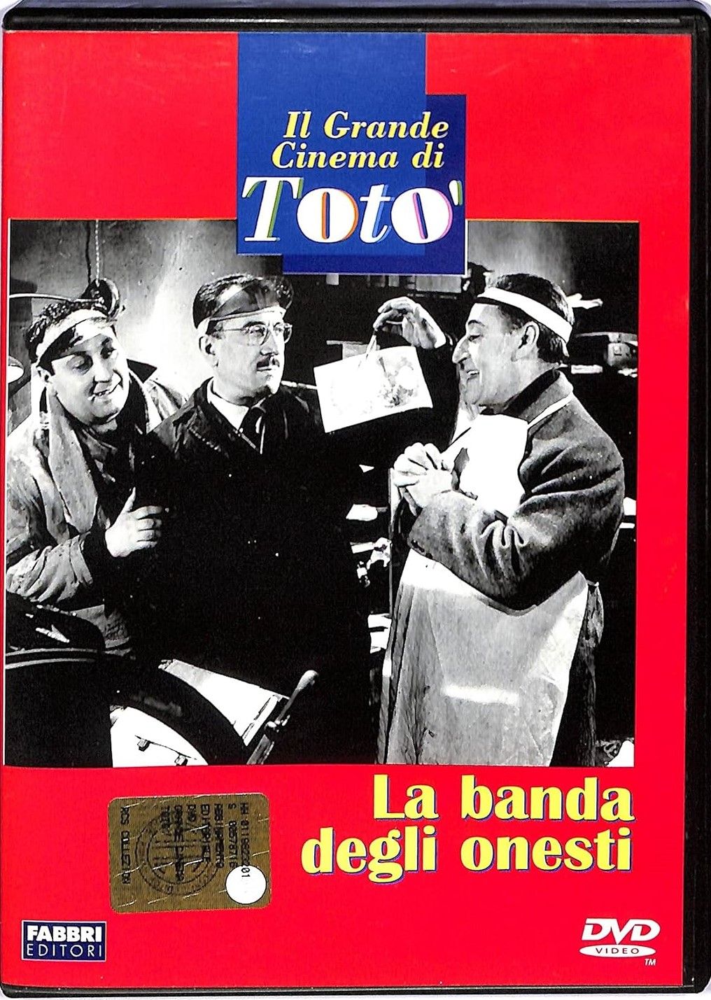 TeknoFilm - DVD -  LA BANDA DEGLI ONESTI di Camillo Mastrocinque (1956) - FABBRI EDITORI