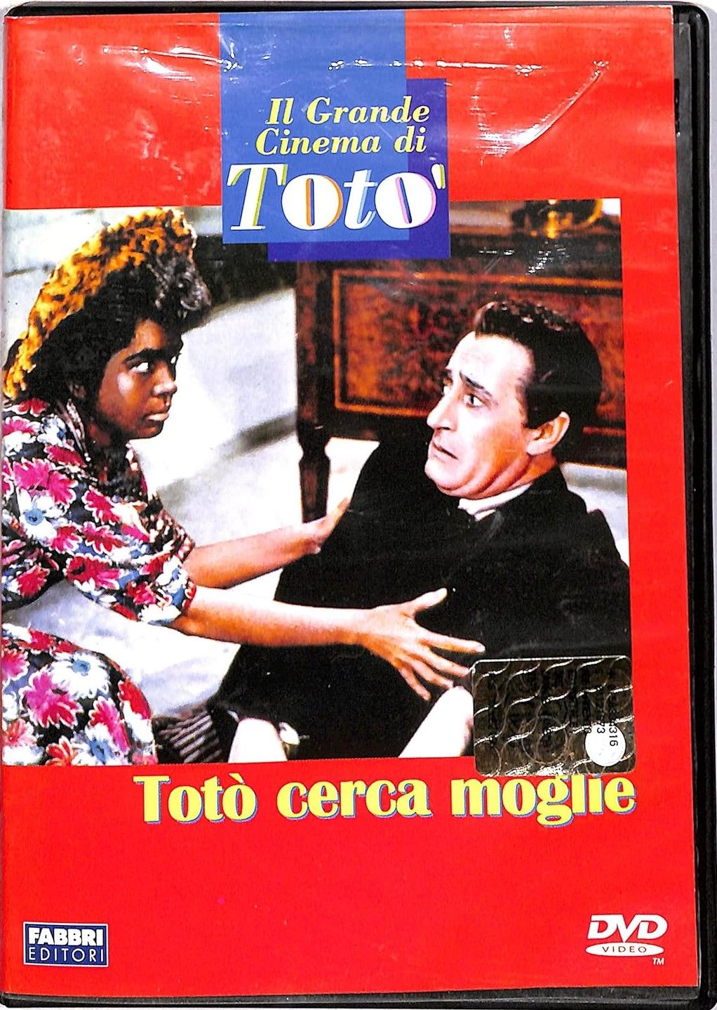 TeknoFilm - DVD -  TOTO' CERCA MOGLIE di Carlo Ludovico Bragaglia (1950) - FABBRI EDITORI