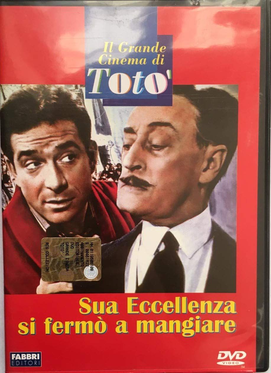TeknoFilm - DVD -  SUA ECCELLENZA SI FERMO A MANGIARE di Mario Mattoli (1961) - FABBRI EDITORI