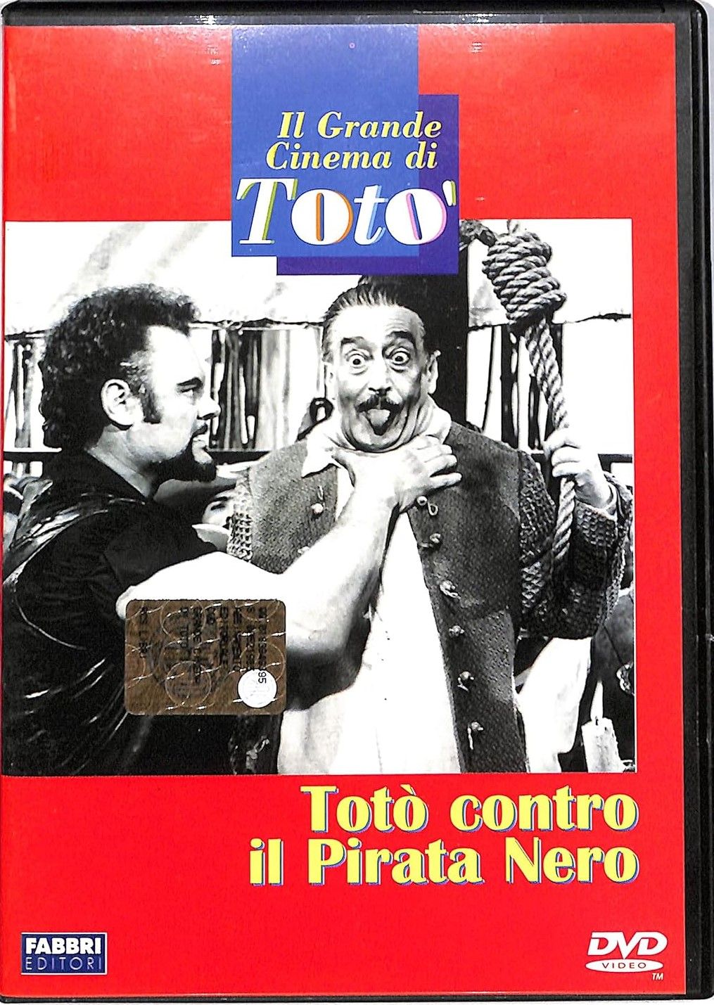 TeknoFilm - DVD -  TOTO' CONTRO IL PIRATA NERO di Fernando Cerchio (1964) - FABBRI EDITORI