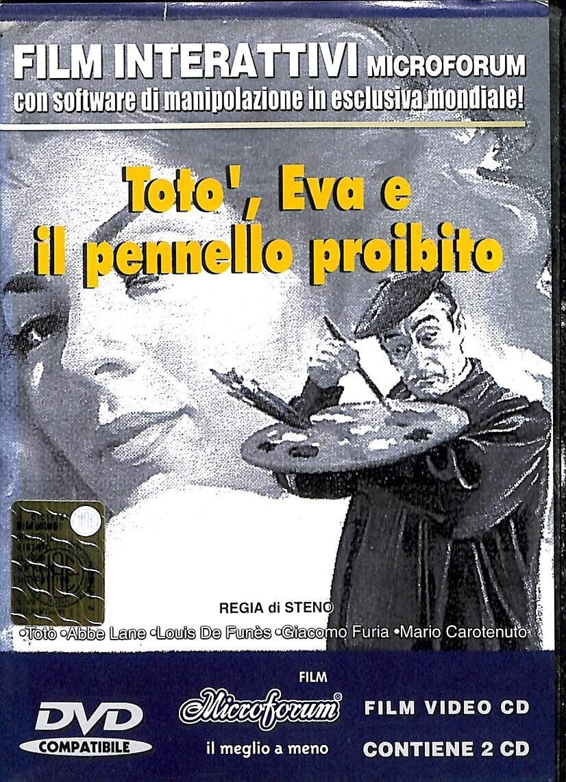 TeknoFilm - 2 CD -  TOTO' EVA E IL PENNELLO PROIBITO di Steno (1959) - MICROFORUM