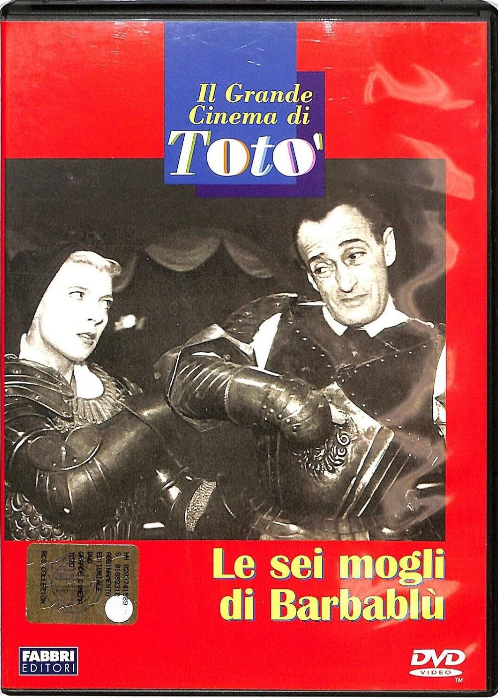 TeknoFilm - DVD -  LE SEI MOGLI DI BARBABLU' di Carlo Ludovico Bragaglia (1950) - FABBRI EDITORI