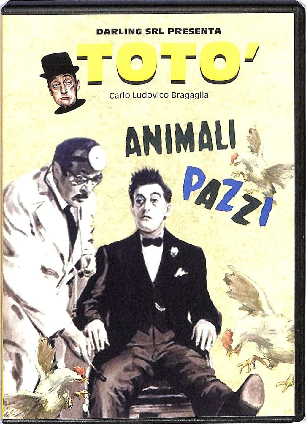 TeknoFilm - DVD -  ANIMALI PAZZI di Carlo Ludovico Bragaglia (1939) - IL MATTINO