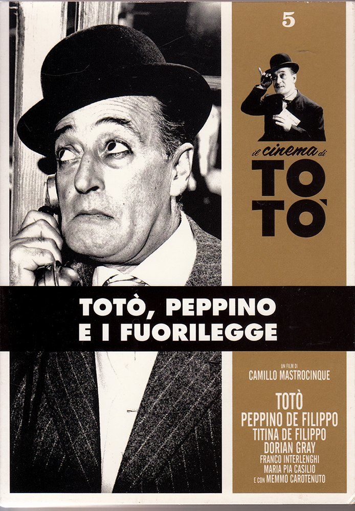 TeknoFilm - DVD -  TOTO' PEPPINO E I FUORILEGGE di Camillo Mastrocinque (1956) - GAZZETTA DELLO SPORT