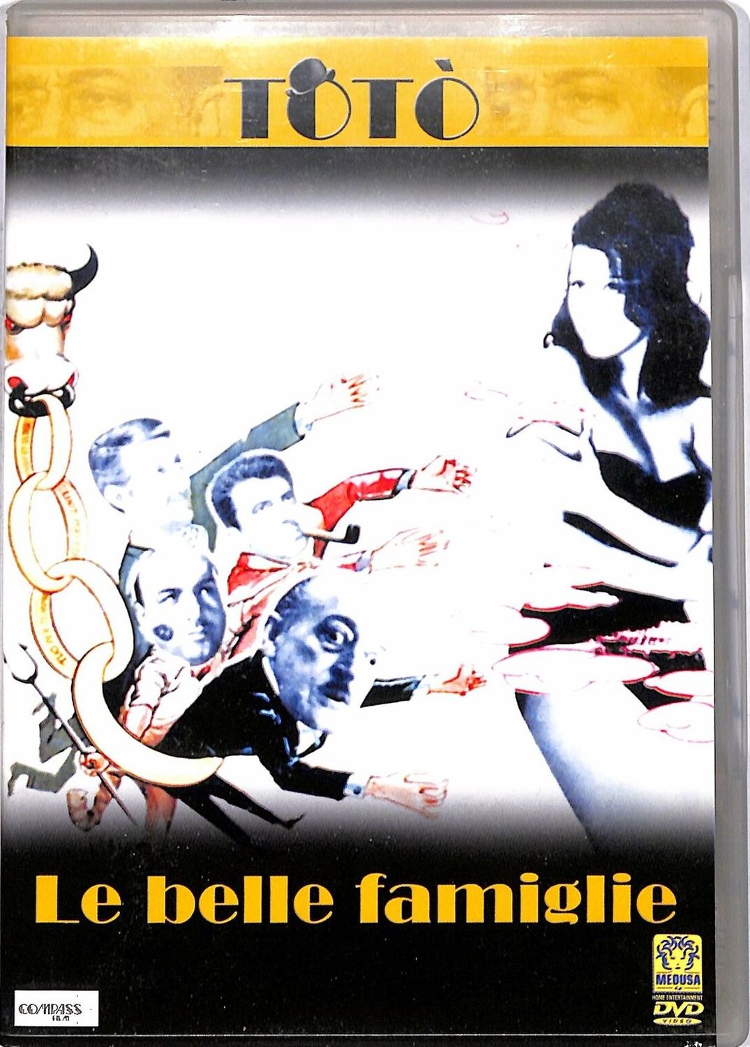TeknoFilm - DVD -  LE BELLE FAMIGLIE di Ugo Gregoretti (1964) - MEDUSA