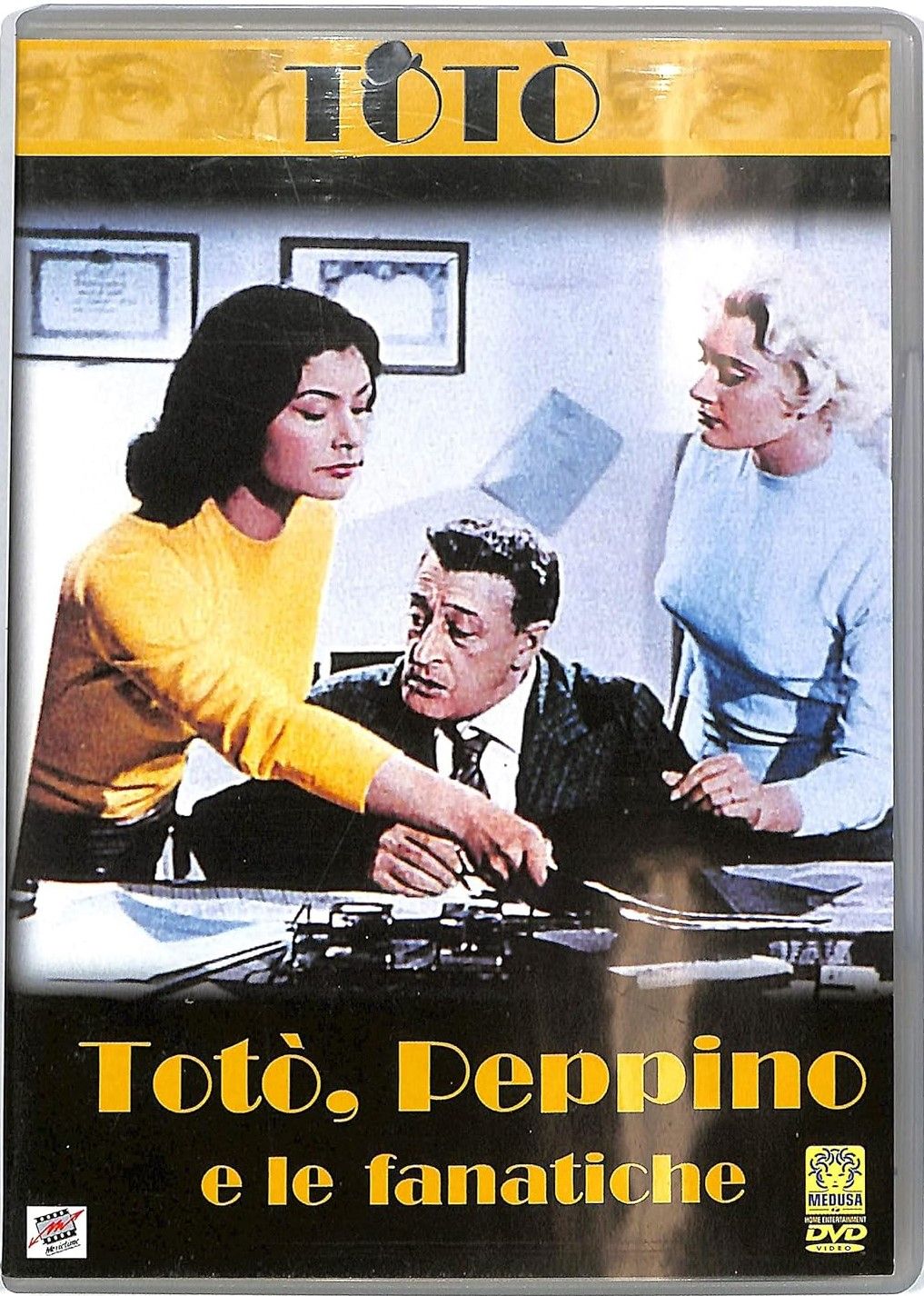 TeknoFilm - DVD -  TOTO' PEPPINO E LE FANATICHE di Mario Mattoli (1958) - MEDUSA