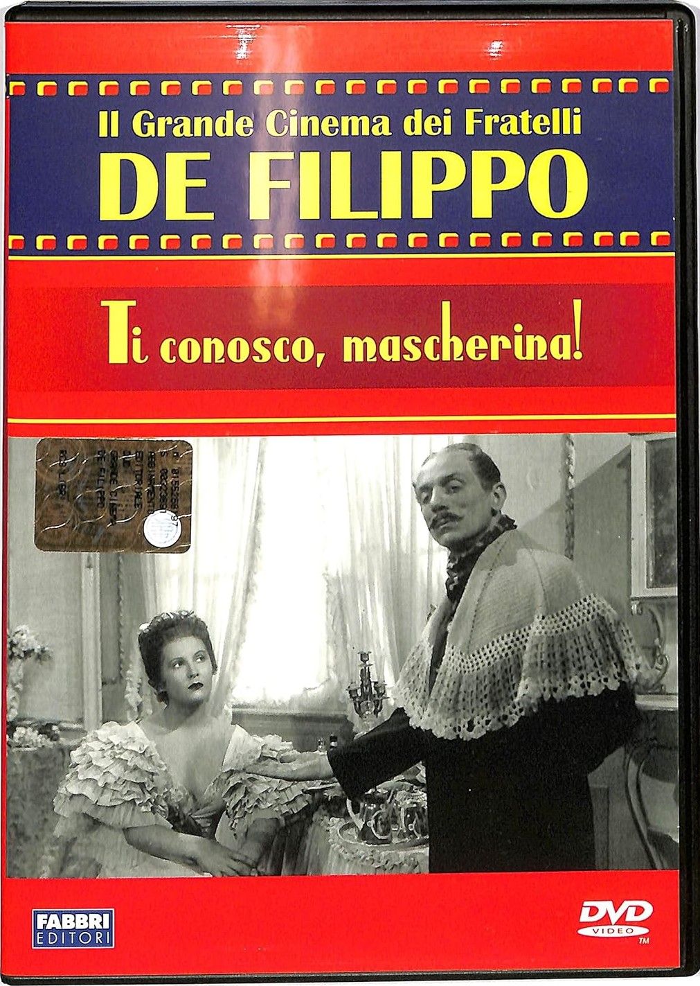TeknoFilm - DVD -  TI CONOSCO, MASCHERINA! di Eduardo De Filippo (1943) - FABBRI EDITORI