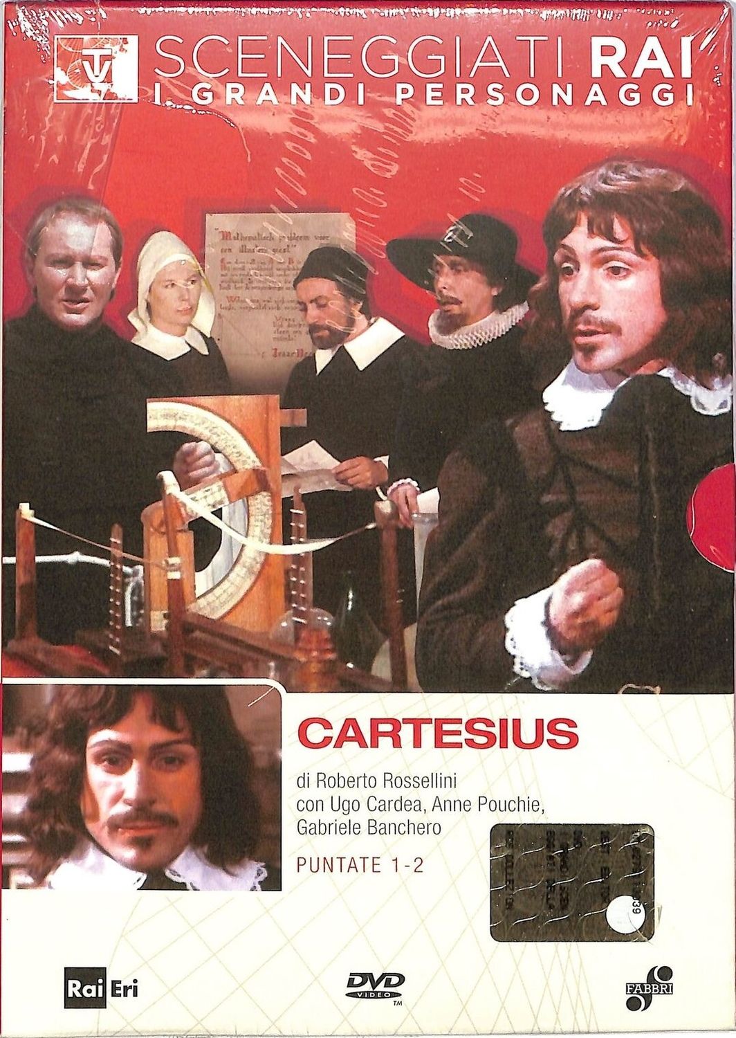 TeknoFilm - DVD – Sceneggiati RAI: I grandi personaggi - CARTESIUS (Opera completa - 2 puntate) di Roberto Rossellini (1974) - RAI ERI