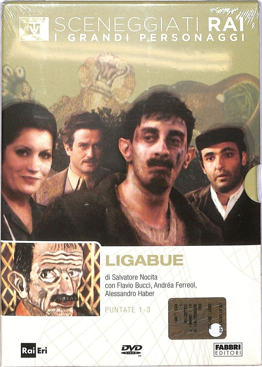 TeknoFilm - DVD – Sceneggiati RAI: I grandi personaggi - LIGABUE (Opera completa - 3 puntate) di Salvatore Nocita (1977) - RAI ERI