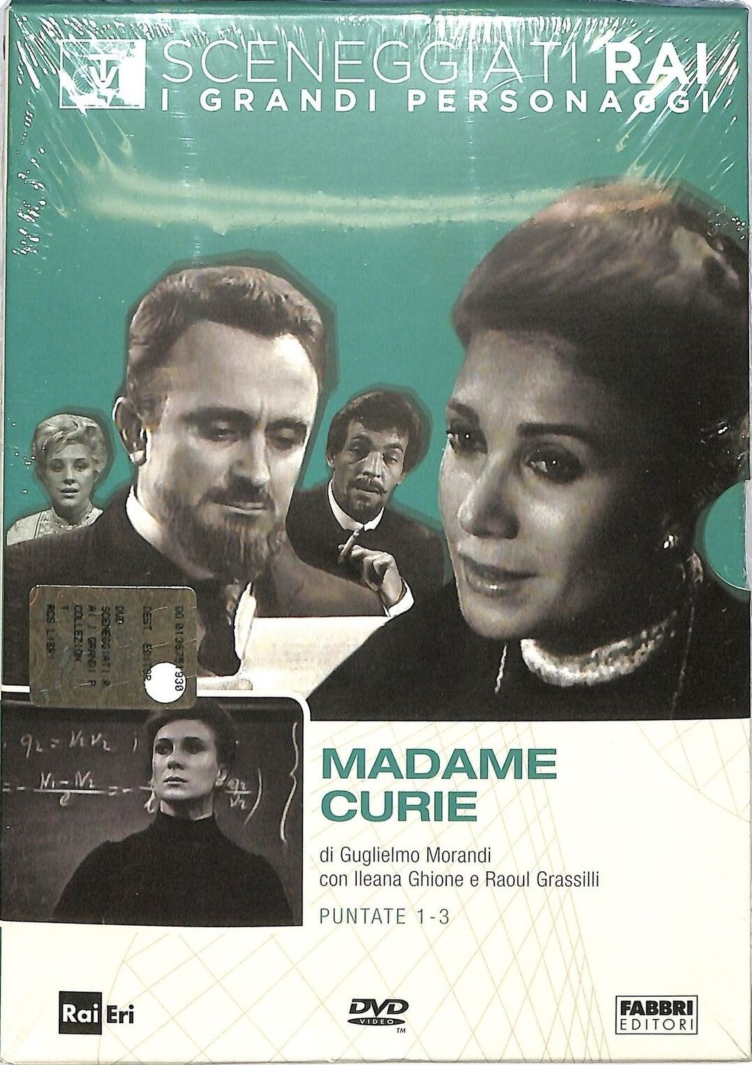 TeknoFilm - DVD – Sceneggiati RAI: I grandi personaggi - MADAME CURIE di Guglielmo Morandi (1966) - RAI ERI