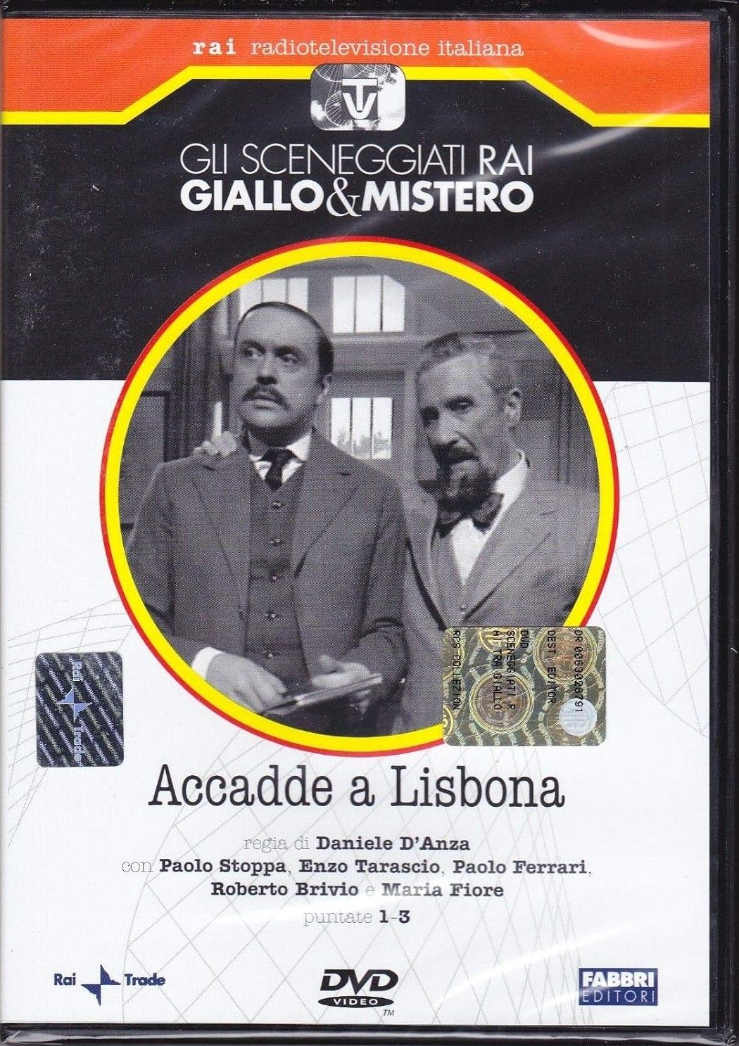 TeknoFilm - DVD – Sceneggiati RAI - GIALLO & MISTERO - ACCADDE A LISBONA (Opera completa - 3 puntate) di Daniele D'Anza (1997) - FABBRI EDITORI