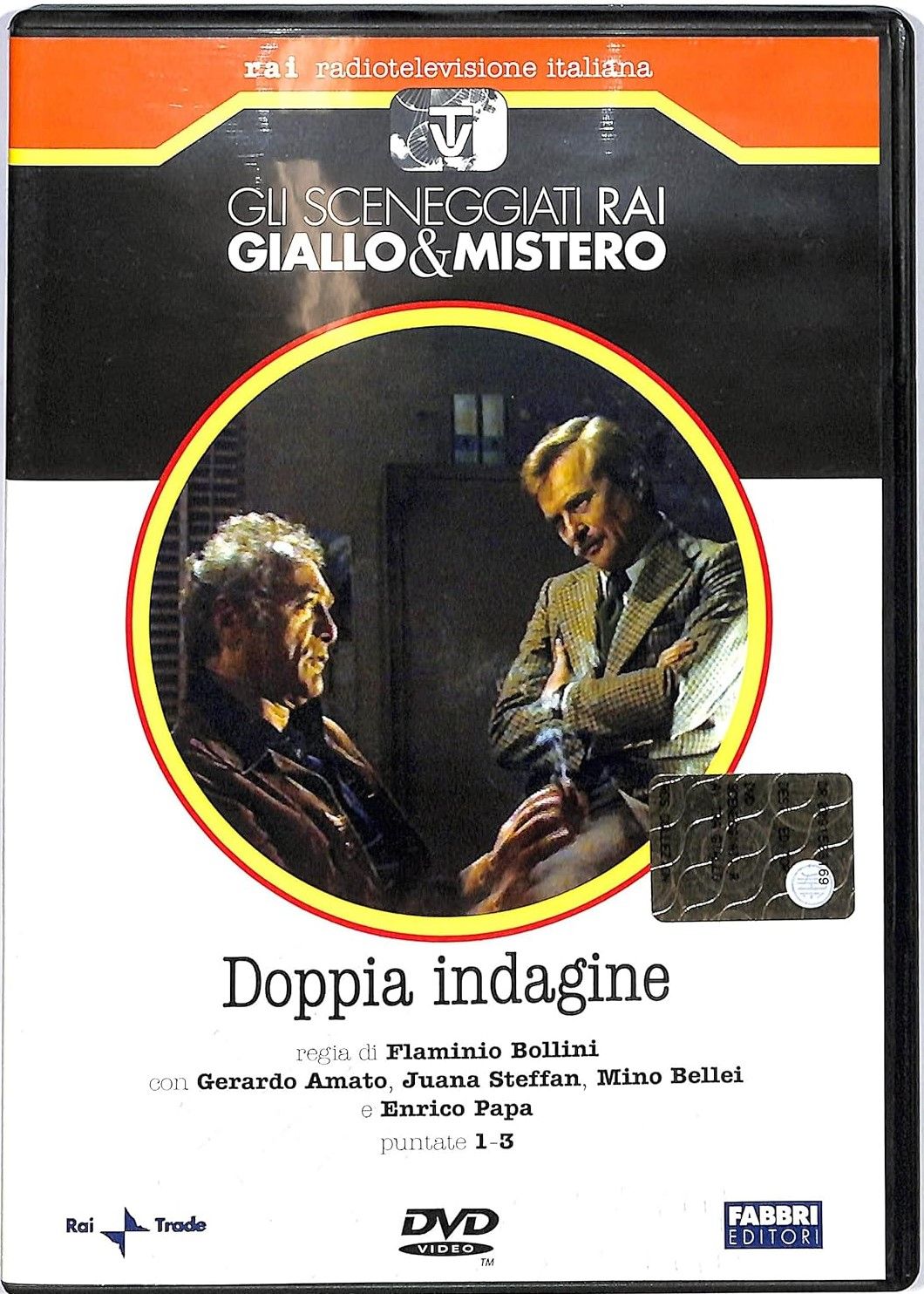 TeknoFilm - DVD – Sceneggiati RAI - GIALLO & MISTERO - DOPPIA INDAGINE (Opera completa - 3 puntate) di Ennio Di Majo (1978) - FABBRI EDITORI