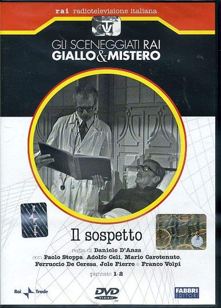 TeknoFilm - DVD – Sceneggiati RAI - GIALLO & MISTERO - IL SOSPETTO (Opera completa - 2 puntate) di Daniele D'Anza (1972) - FABBRI EDITORI