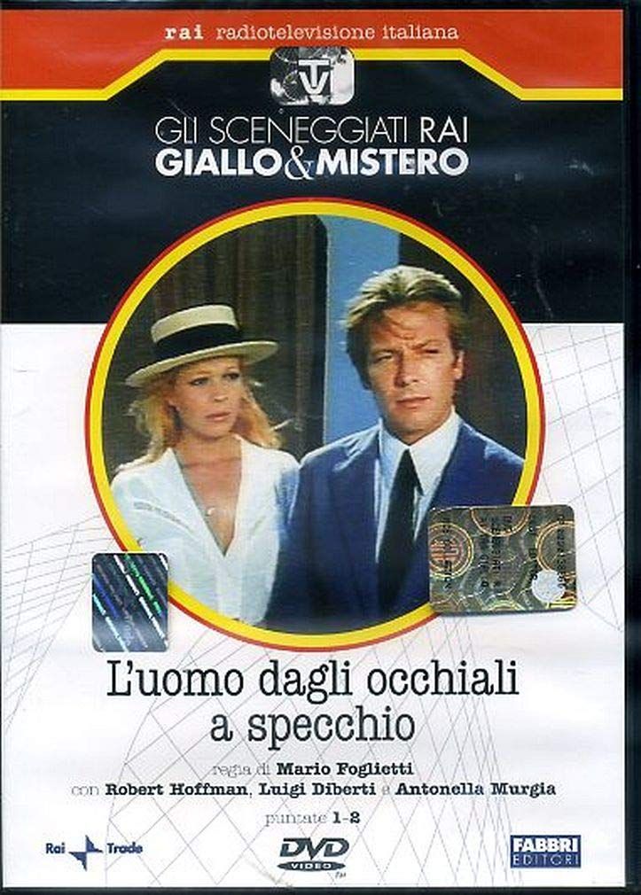 TeknoFilm - DVD – Sceneggiati RAI - GIALLO & MISTERO - L'UOMO DAGLI OCCHIALI A SPECCHIO (Opera completa - 2 puntate) di Mario Foglietti (1979) - FABBRI EDITORI