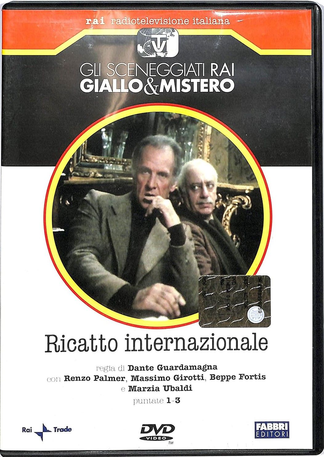TeknoFilm - DVD – Sceneggiati RAI - GIALLO & MISTERO - RICATTO INTERNAZIONALE (Opera completa - 3 puntate) di Dante Guardamagna (1980) - FABBRI EDITORI