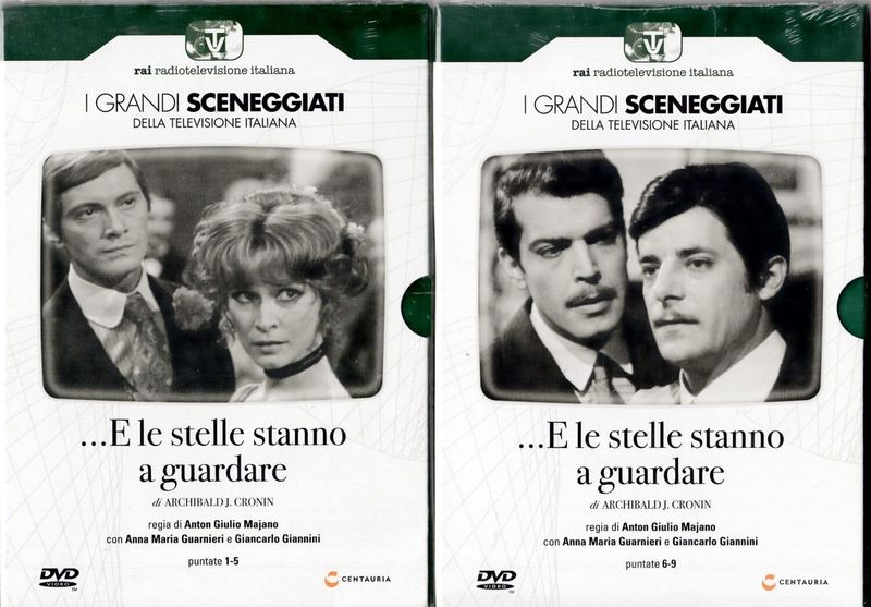TeknoFilm - 4 DVD – Sceneggiati RAI: E LE STELLE STANNO A GUARDARE (Opera completa - 9 puntate) di Anton Giulio Majano (1971) - CENTAURIA