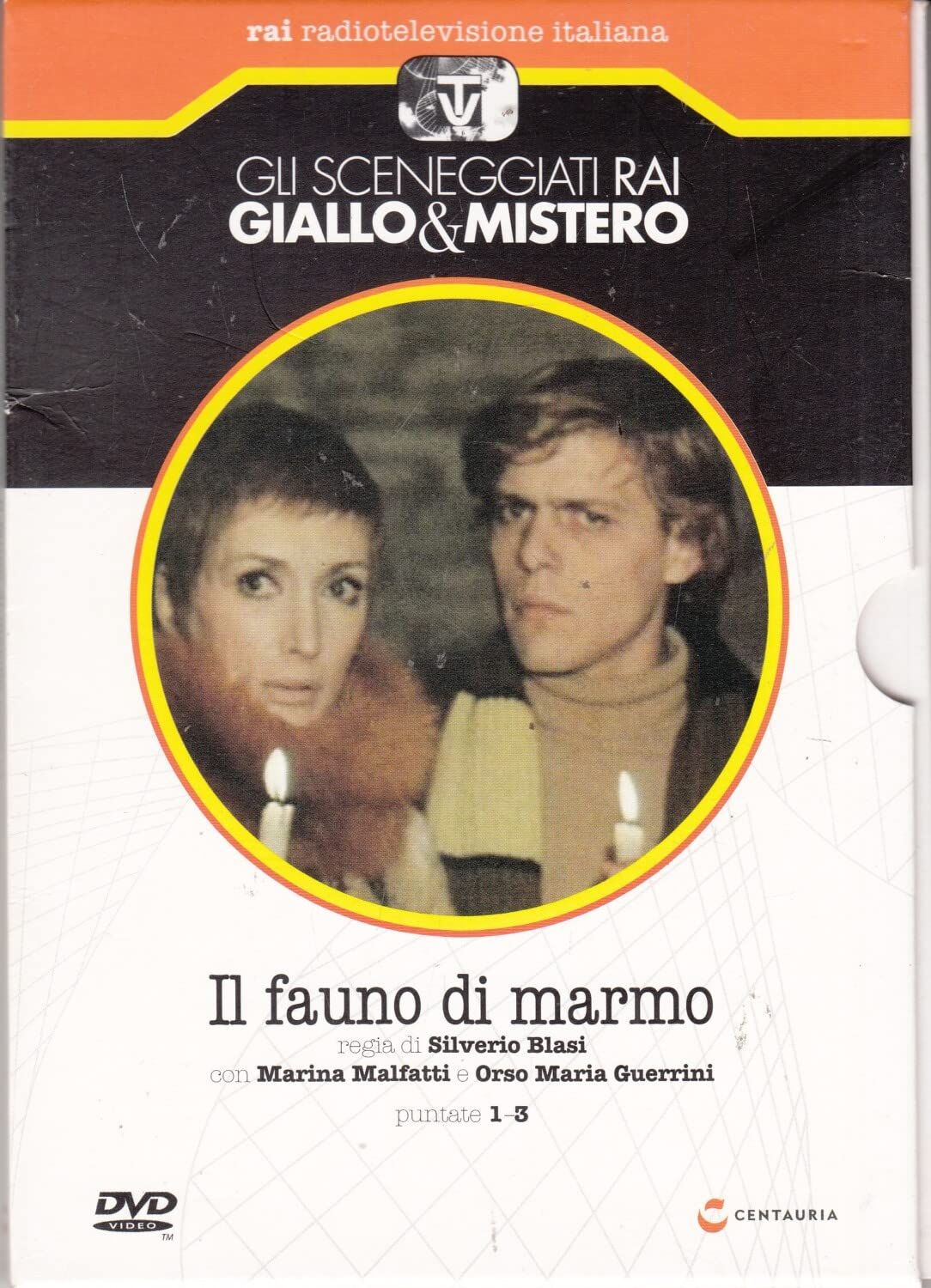 TeknoFilm - DVD – Sceneggiati RAI: IL FAUNO DI MARMO (Opera completa - 3 puntate) di Silverio Blasi (1975) - CENTAURIA