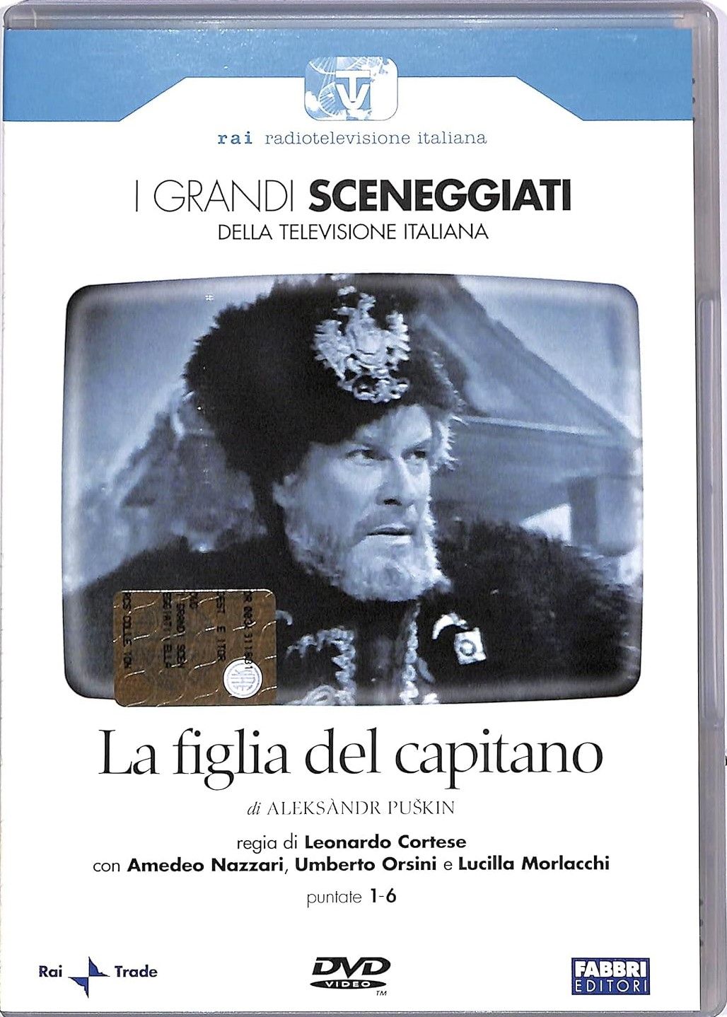 TeknoFilm - 2 DVD – Sceneggiati RAI: LA FIGLIA DEL CAPITANO (Opera completa - 6 puntate) di Leonardo Cortese (1965) - CENTAURIA