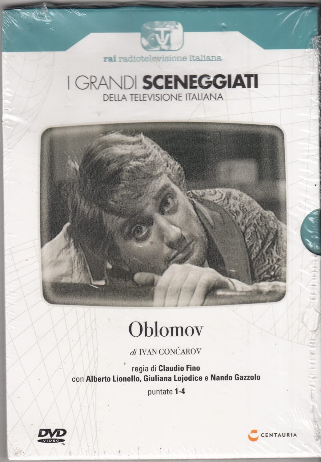 TeknoFilm - 2 DVD – Sceneggiati RAI: OBLOMOV (Opera completa - 4 puntate) di Claudio Fino (1966) - CENTAURIA