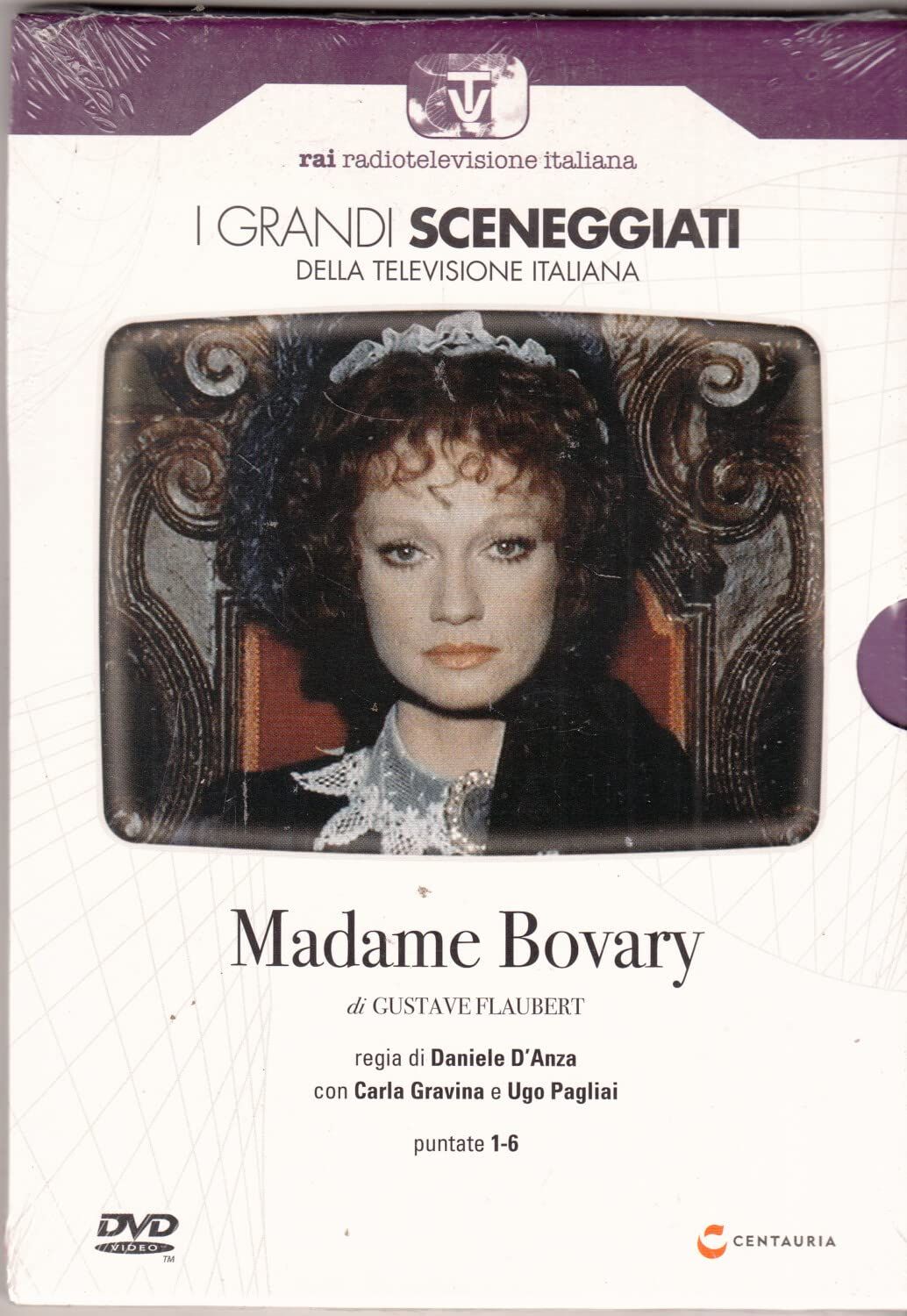 TeknoFilm - 2 DVD – Sceneggiati RAI: MADAME BOVARY (Opera completa - 6 puntate) di Daniele D'Anza (1978) - CENTAURIA