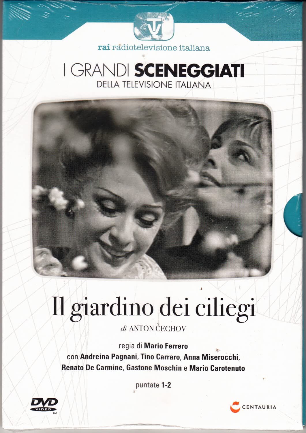 TeknoFilm - DVD – Sceneggiati RAI - IL GIARDINO DEI CILIEGI (Opera completa - 2 puntate) di Mario Ferrero (1969) - CENTAURIA