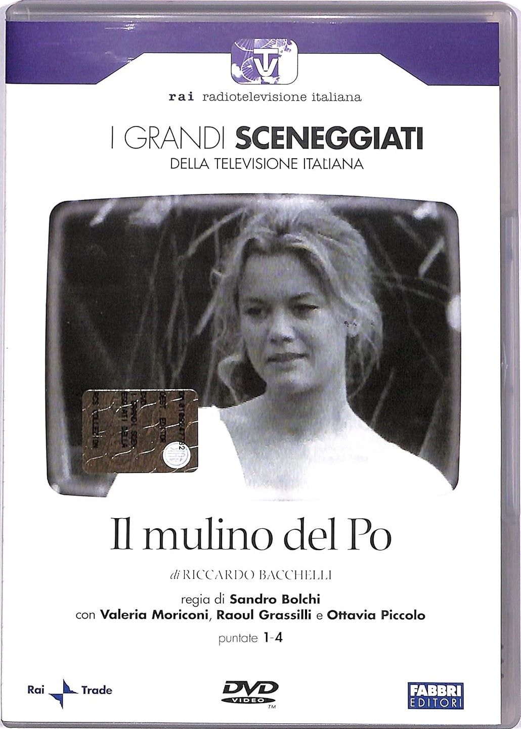 TeknoFilm - 2 DVD – Sceneggiati RAI: IL MULINO DEL PO' (Opera completa - 7 puntate) di Sandro Bolchi (1963) - FABBRI EDITORI