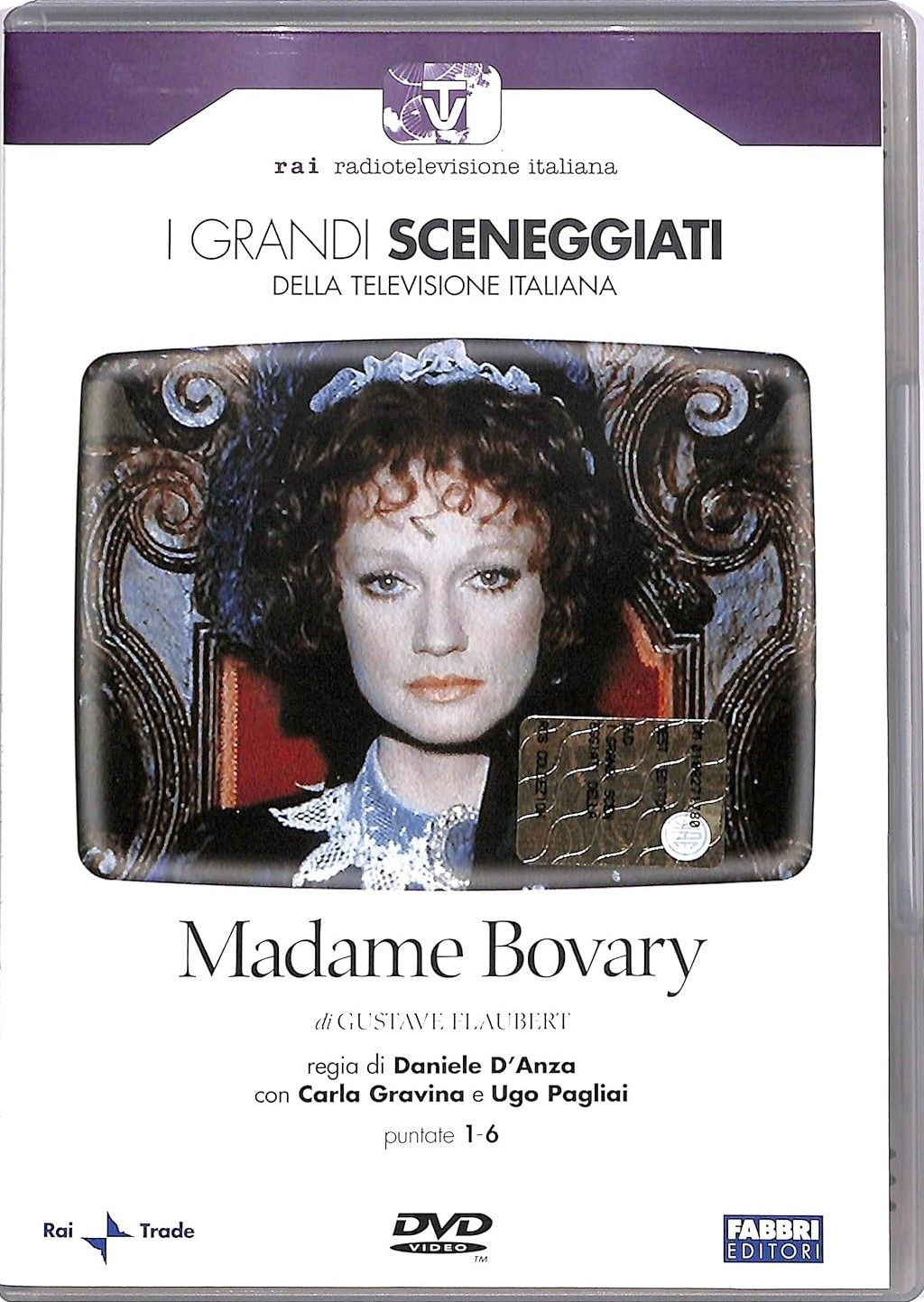 TeknoFilm - 2 DVD – Sceneggiati RAI: MADAME BOVARY (Opera completa - 6 puntate) di Daniele D'Anza (1978) - FABBRI EDITORI
