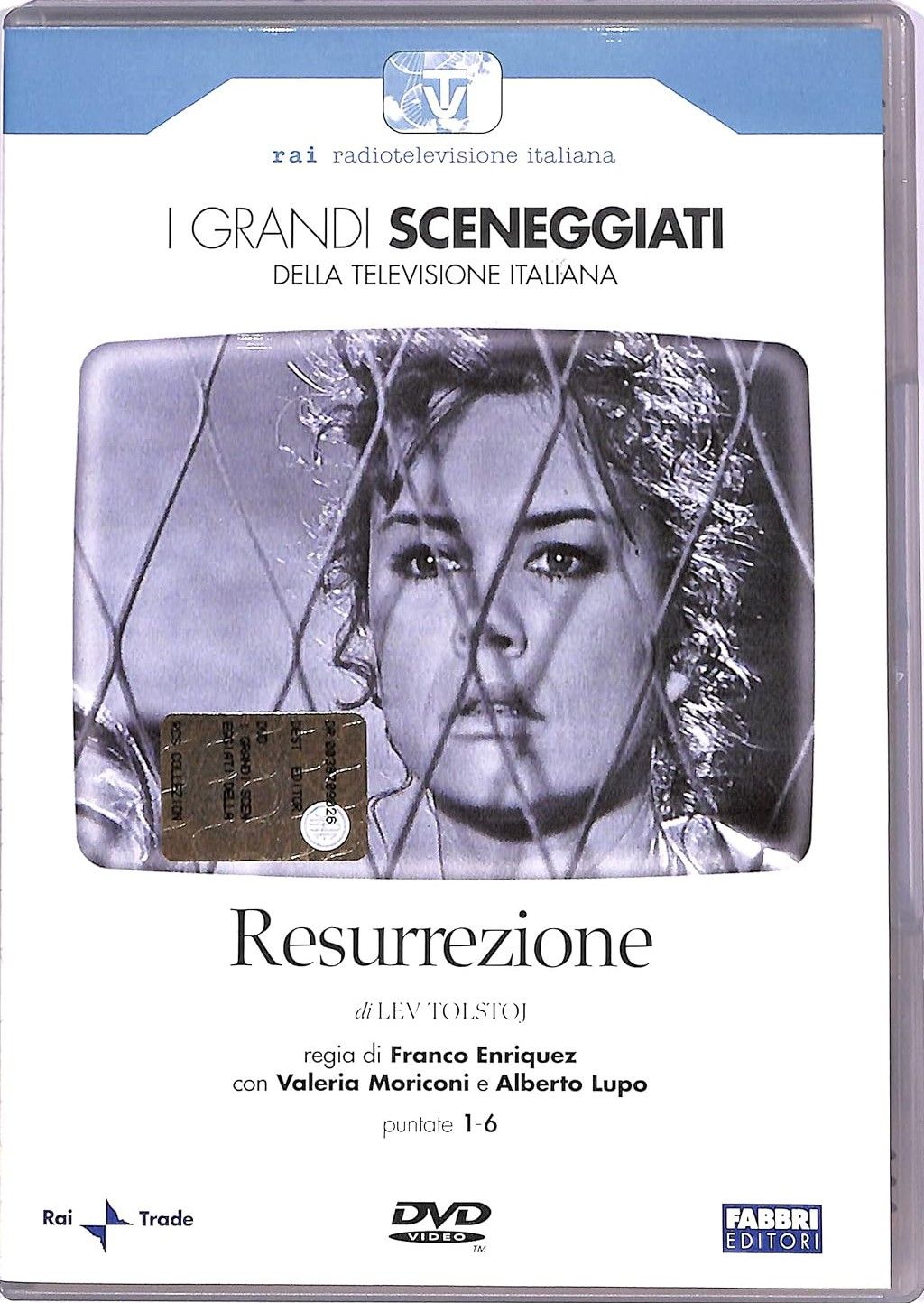 TeknoFilm - 2 DVD – Sceneggiati RAI: RESURREZIONE (Opera completa - 6 puntate) di Franco Enriquez (1965) - FABBRI EDITORI