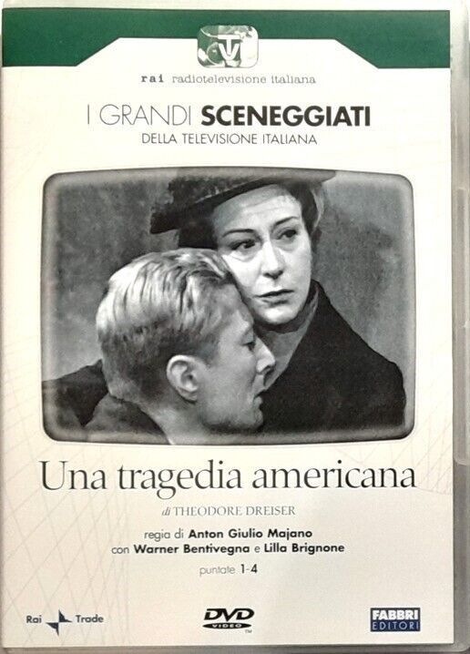 TeknoFilm - 2 DVD – Sceneggiati RAI: UNA TRAGEDIA AMERICANA (puntate 1-4) di Anton Giulio Majano (1978) - FABBRI EDITORI
