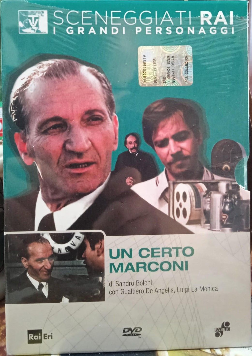 TeknoFilm - DVD – Sceneggiati RAI: I grandi personaggi - UN CERTO MARCONI (Opera completa) di Sandro Bolchi (1974) - RAI ERI